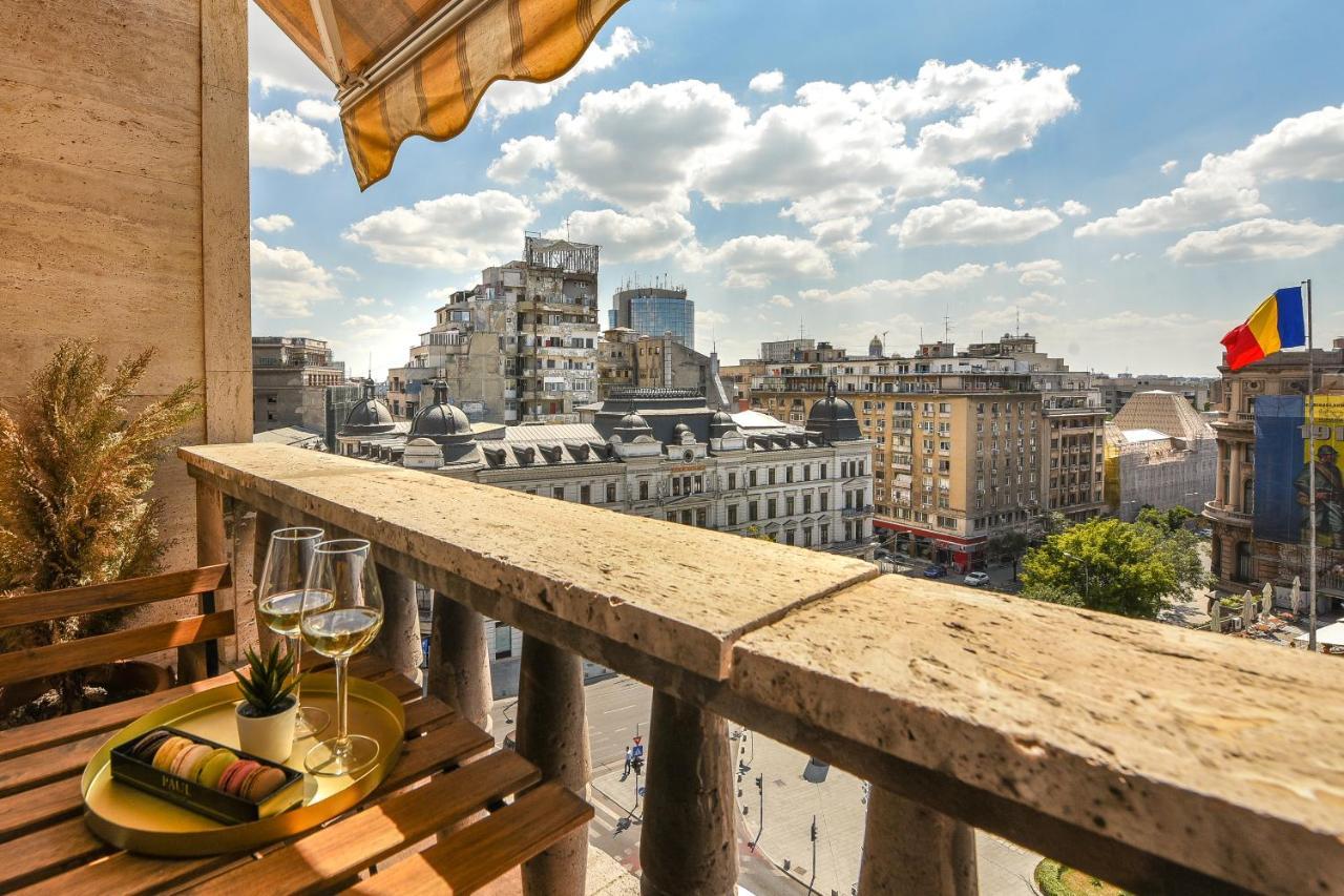 Chic Accommodation With Breathtaking Views Over Calea Victoriei - Your Central Heaven Bucureşti Eksteriør bilde